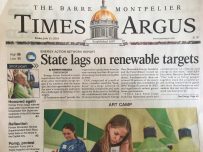 Times-Argus:  Energy Action Network Outlines Path to Meeting VT’s Goals